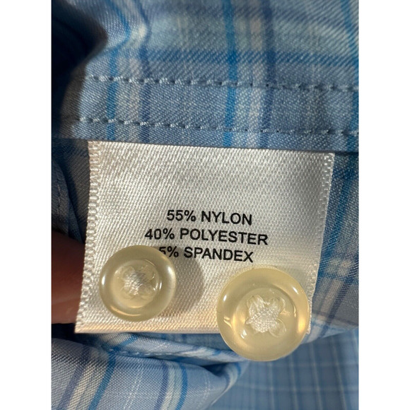 Peter Millar Shirt men's XXL Summer Comfort Button Down Performance Stretch D22 - Picture 4 of 7